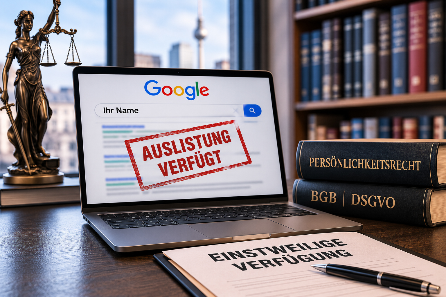 einstweilige Verfügung