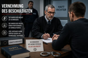 Rechte des Beschuldigten bei Vernehmung